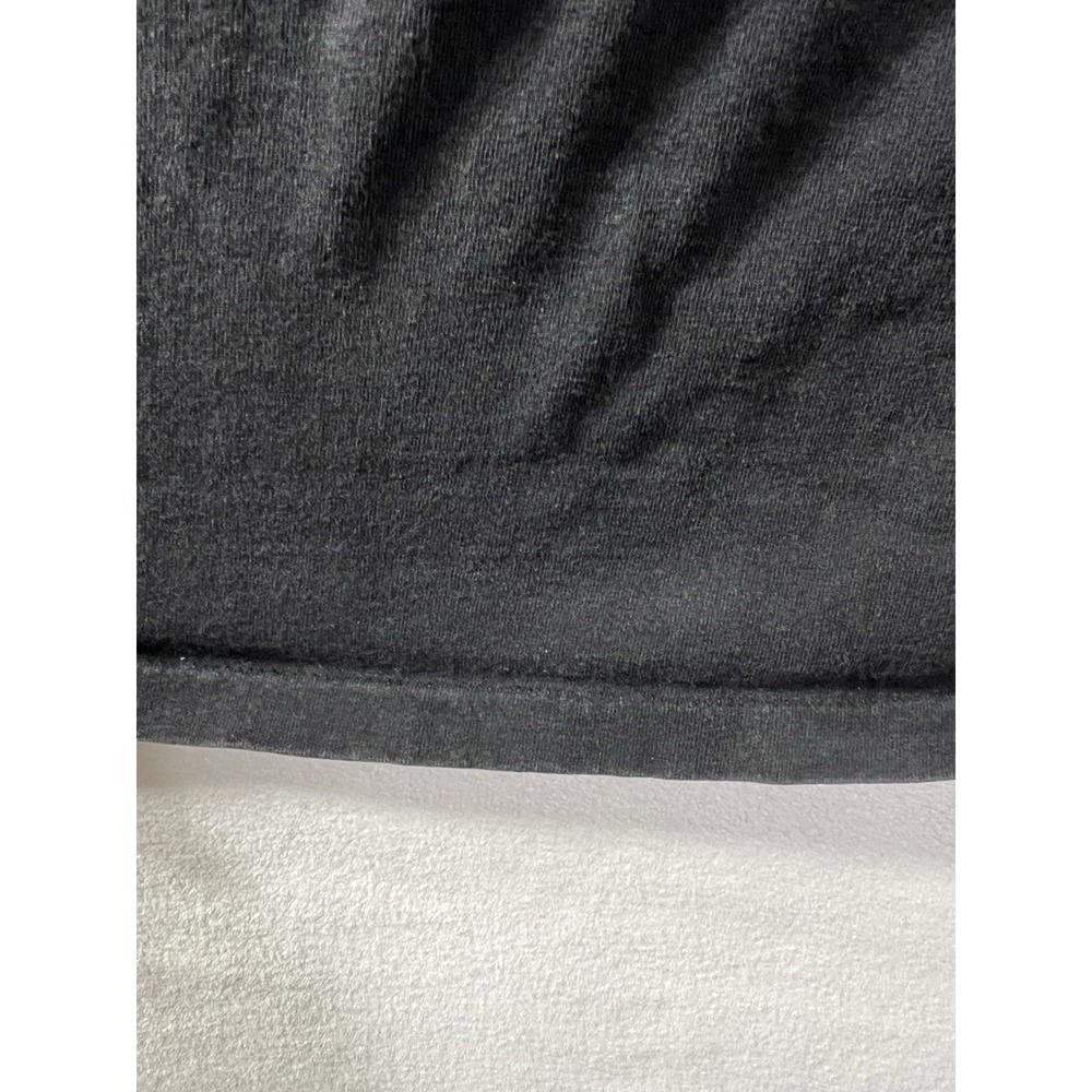 VTG Weekends Beachwear 80's 90's Retro Earth  Shirt Black Vintage Fade FLAW - Picture 5 of 9